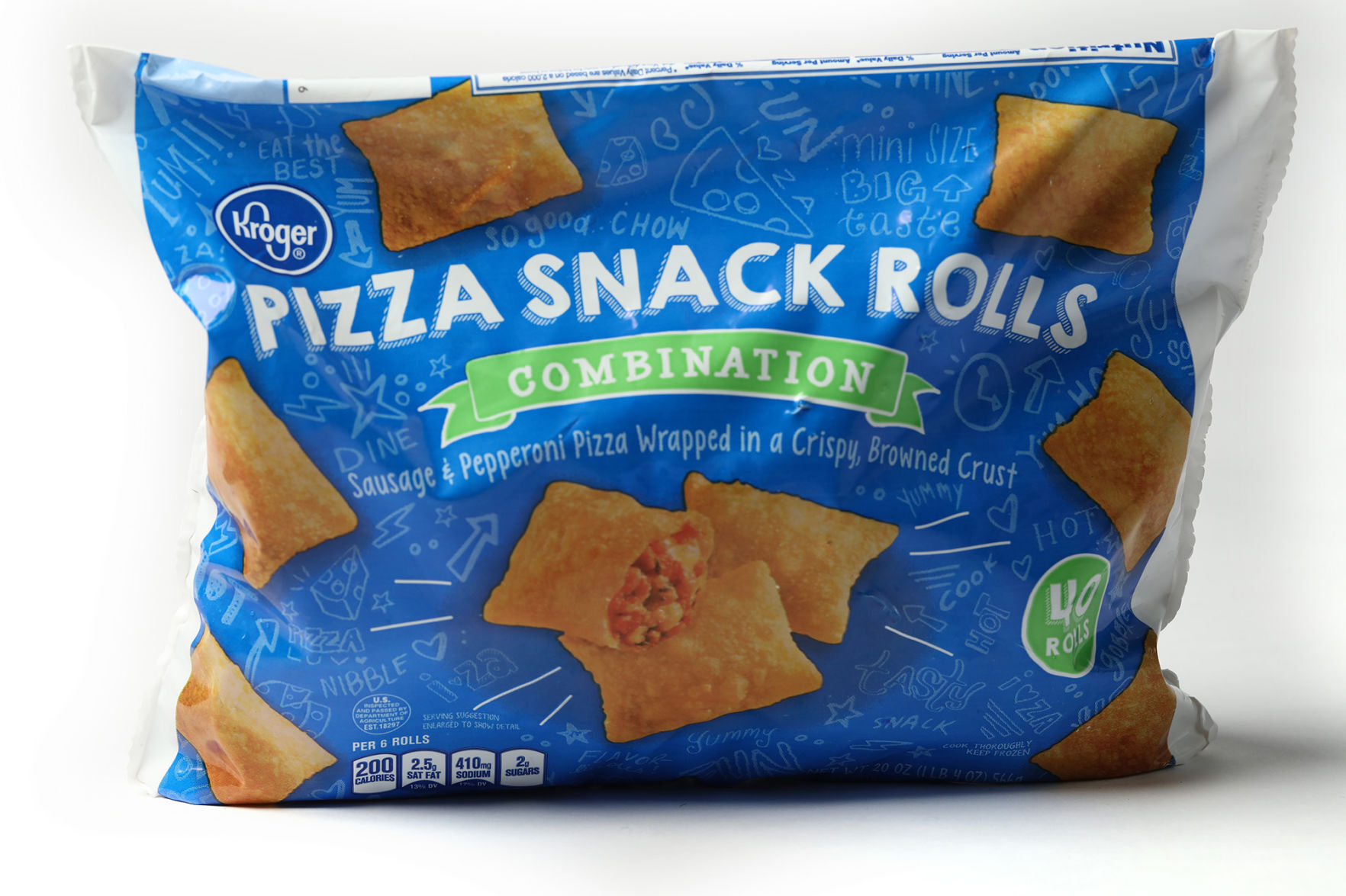1. Kroger Pizza Snack Rolls
